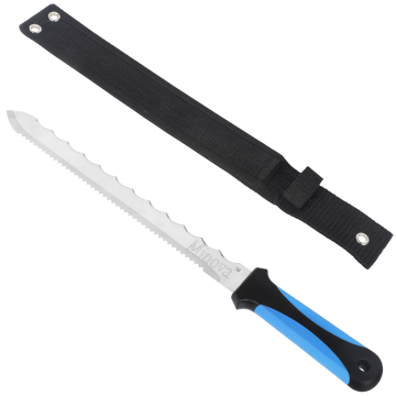 Custom MINOVA 11 inch Double Sided Stainless Steel Insulation Knife with Sheath