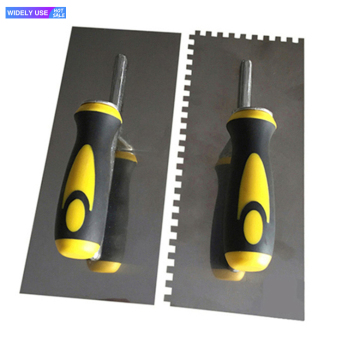 Ensemble de couteaux de mastic en plastique pour le béton - outils de décoration de paroi d'usine inférieur