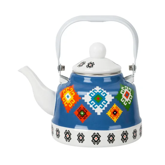 Enamel Teapot with Handle for Water