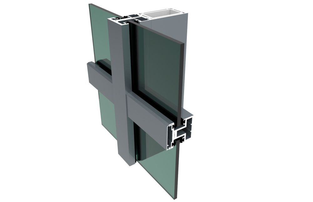 Aluminium Curtain Wall Frame