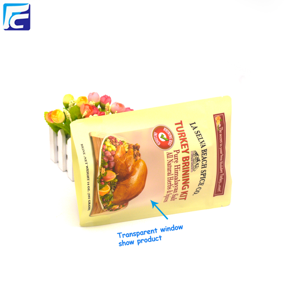 Block Bottom Food Packaging Bag