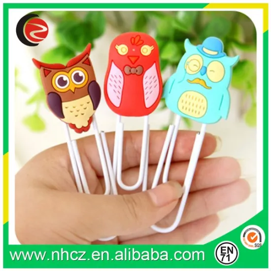 Cartoon owl Metal Bookmark