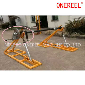 Integrated Reel Stand With Disc Tension Brake