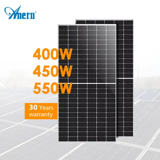 All Black Anern 400W Solar Panel for Home Electricity