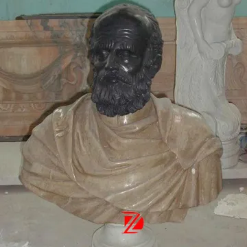 Famous roman bust sculpture