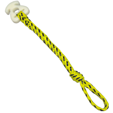 Towable Rope Connector for Tubing Boat Tubes