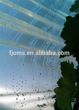 Plastic canopy for vine growing