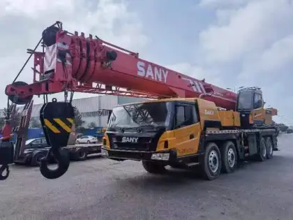 Used SANY 80t Crane - China's Top Brand Large Car Cranes (70t-100t)