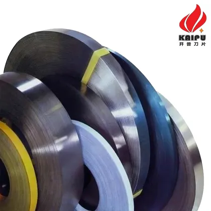 Paper and pulp processing blades
