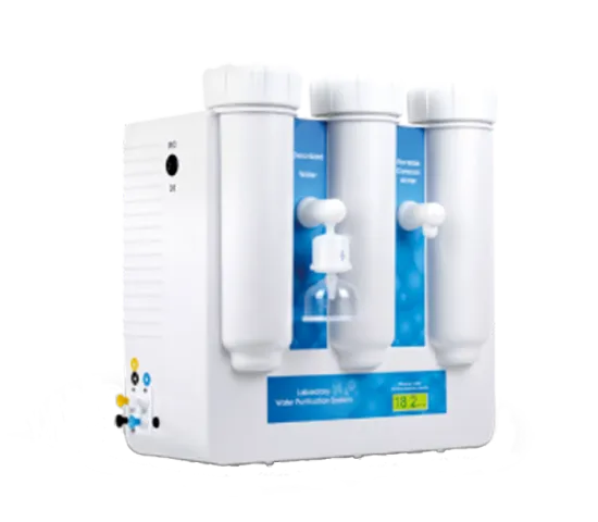 Ultra Pure Water Purification System for Laboratory Analysis and Lab Tests