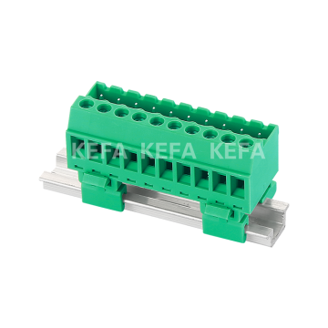 KF2EDG-VK-5.08mm Pitch 2-Pin 300V 8A 24-16AWG Green Plug Terminal Block Manufacturer