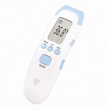 Non-contact Infrared Thermometer with Three Colors Backlight