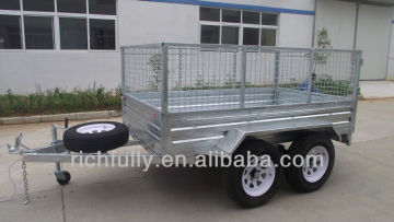 8' X 5' Tandem Axle Cage Trailer