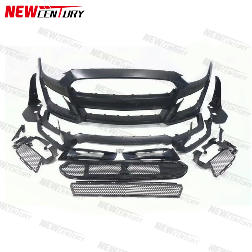 2015-2017 Ford Mustang Front Bumper - GT500 Style PP Material Replacement