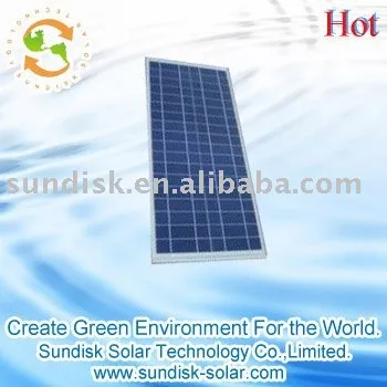 40w polycrystalline silicon solar panel