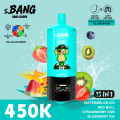 Bang Leader 450K Puffs 15-in-1Vape แบบใช้แล้วทิ้ง