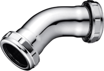 Brass 45 Degree Slip Fit Elbow