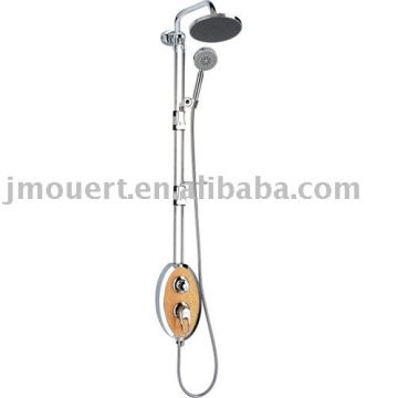 stainless steel shower set and elliptical mixer