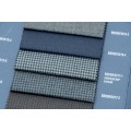Grey Houndstooth 50% Wool Fabric