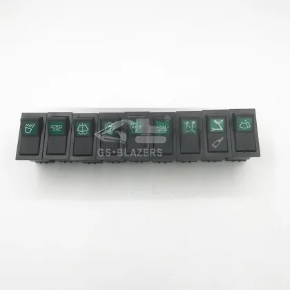 Lingong EC140 210B 240B 360 Wiper Headlight Switch Button Accessories