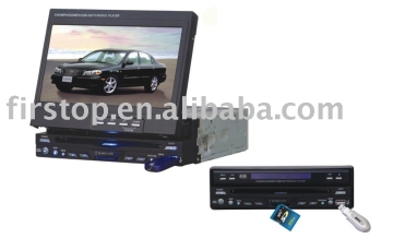 7" in-dash DVD player w/ radio bluetooth , GPS , TV