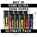 Hot Selling Fume Ultra de uso único Vape 2500 Puffs