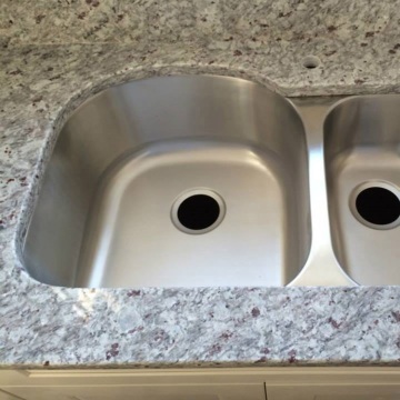 Polish Moon White Granite Slabs for Kitchen Countertops - Precut