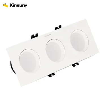 Kinsuny Factory's Tiltable LED Indoor Lighting: The Flexible and Efficient Square Downlight Solution