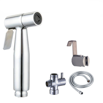 Stainless Steel Bathroom Bidet Sprayer Set with Baby Cloth Diaper Sprayer