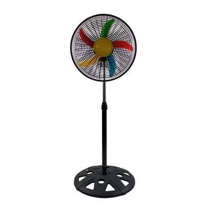 18 Inch Industrial Stand Fan 220V AC Electric Standing Fan - High Quality Home Appliance