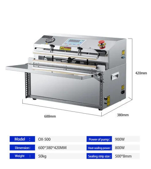 Ouxin Nitrogen Gas Stainless Steel Vacuum Packing Machines