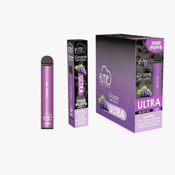 Пользовательский логотип Fume Ultra Ondosable Vape 2500 Puffs