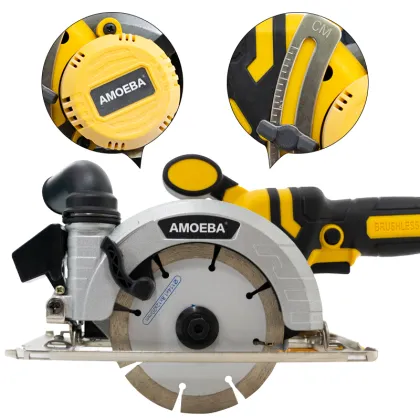 Brushless Cordless Circular Saw Electric Wood Cutting Saws