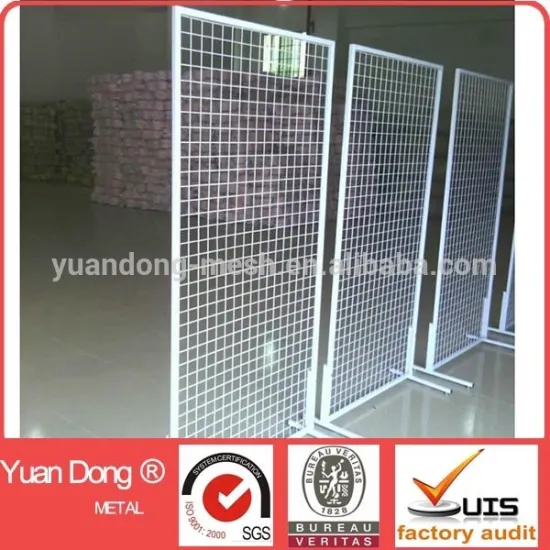 iron net display shelf for supermarket