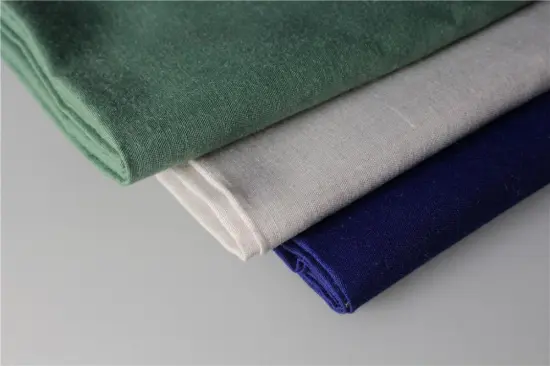 cotton polyester blended  poplin shirt fabric