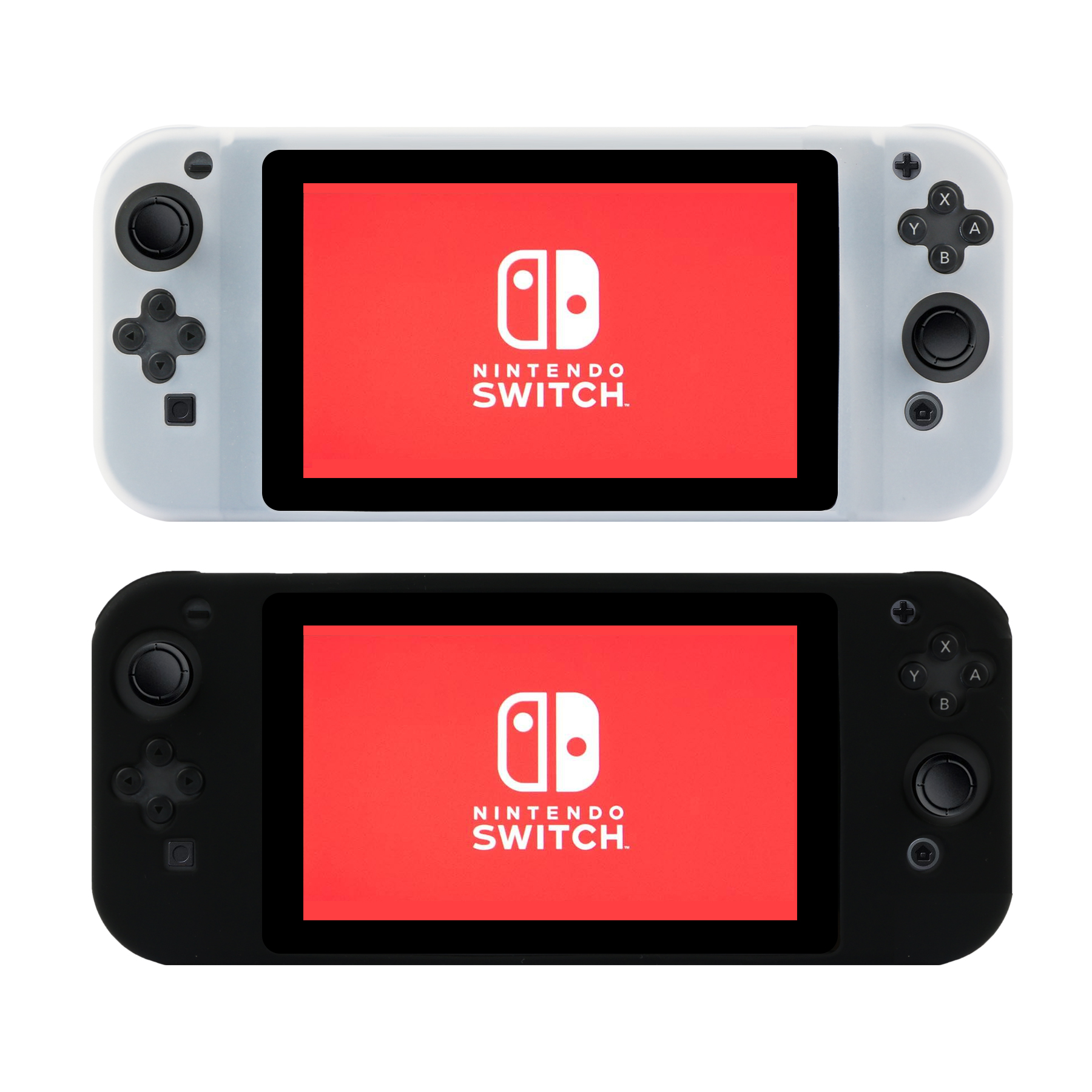 switch pure color silicone case 