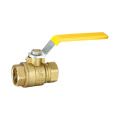 3/4" NPT Full Flow Blue Handle Wheel Brass Boiler Drain Valve