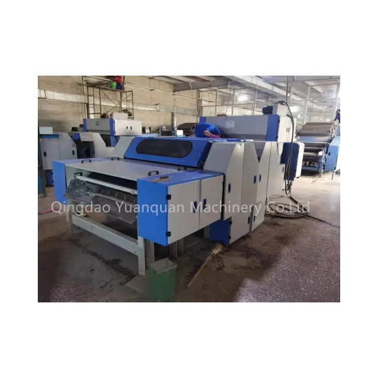 Double Roller Opening Machine for Wool, Cashmere, Alpaca, and Vicuna - Textile Machinery with Motor and PLC