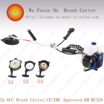 32.6cc Side-Attached Cg328 Grass Trimmer with 1e36f