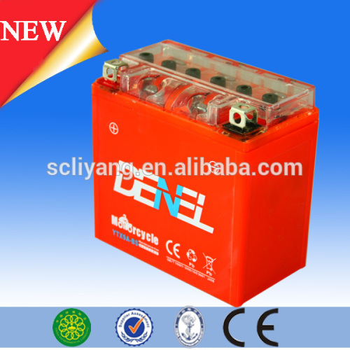 2015 brand new motorcycle exide battery, YTX9A-BS gel motorcycle battery, 12V9Ah motorcycle battery with factory price