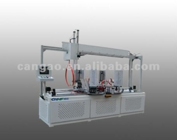 Multi-function cabinet door assembly machine