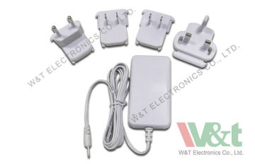 Eu To Uk Ni-mh / Ni-hydrogen Battery Multi Plug Ac Adapter / Charger For Digital Camera
