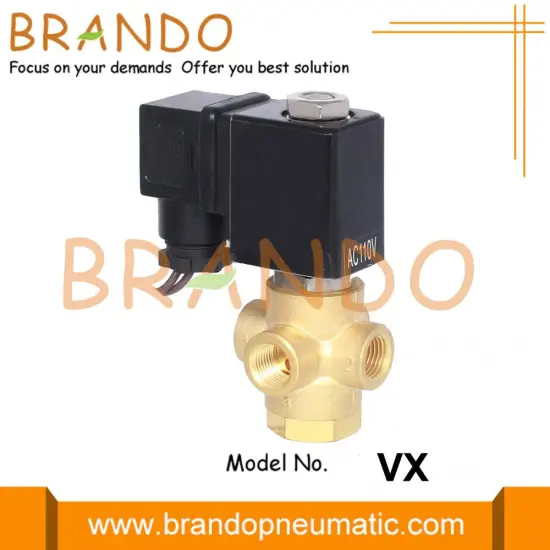 3 Way Normally Closed Solenoid Valve 1/8'' 1/4''