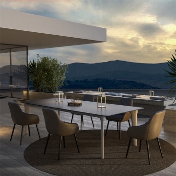 Lentera Ramadhan Aluminium Portabel untuk Dekorasi Indoor/Outdoor