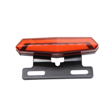 Waterproof IP54 WD-07C 48V/72V LED Tail Light for Electric Motorcycle Tricycle