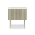 Fantastic Elegant White Simple Design Bedside Table