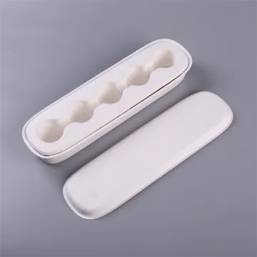 Biodegradable bagasse fiber pulp molded gift packaging box