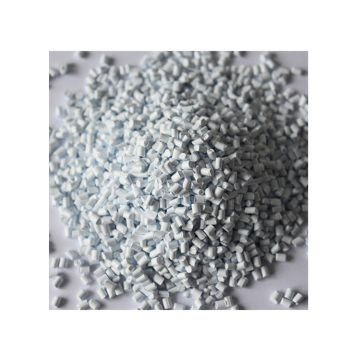 HDPE LDPE LLDPE Plastic Compounds with Calcium Carbonate Filler and White Masterbatch