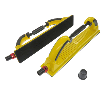 Yellow Longboard Dust-Free Vacuum Elastic Hand Sanding Block for Woodworking & Metalworking (70x400mm)