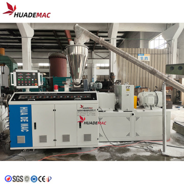 PVC Plastic Powder Double Screw extruder machine